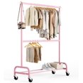 thumbnail image 1 of Perchero MISSLO Heavy Duty para guardar ropa, color rosa, 1 of 7