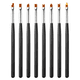 thumbnail image 1 of Kit de pinceles para decoración de uñas de doble extremo, kit de herramientas de manicura profesional con bolígrafo de línea de puntos de pintura, 1 of 5