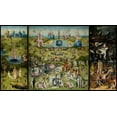 thumbnail image 2 of Bosch, Hieronymus 24x15 White Modern Wood Framed Museum Art Print Titled - The Garden of Earthly Delights, 2 of 4