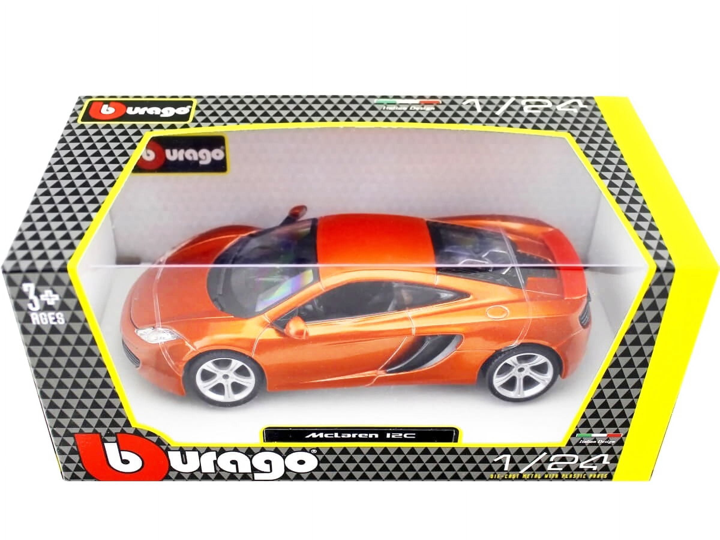 Mclaren MP4-12C Metallic Orange 1/24 Diecast Car Model by