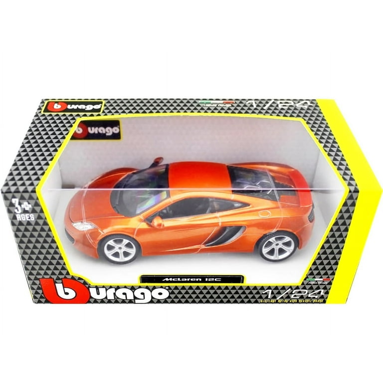 Mclaren MP4-12C Metallic Orange 1/24 Diecast Car Model by