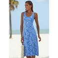 thumbnail image 2 of LASCANA Women's Racerback Print Dress Strap, 2 of 6