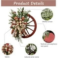 thumbnail image 5 of Christmas Wreath,Christmas Red Truck Wreaths For Front Door, Artificial Rustic Christmas Door Wreath With Bow Knot Berry Vintage Christmas Garland For Indoor Outdoor Wall Window Home Decorations, 5 of 7