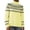 A01-Light Yellow, variant on sususu Womens Fair Isle Sweater Ethnic Argyle Sweaters Retro Lightweight Long Sleeve Neck Pullover Jumper Top,A02-Black,L