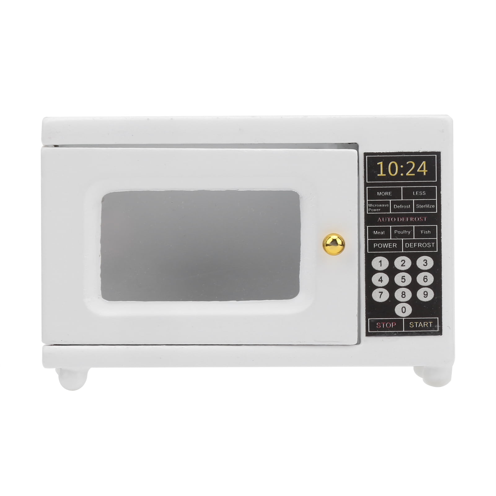 <p>Room Small Decoration, Mini Microwave Oven, Verisimilar Simulate Durable Beautiful For Toy</p>