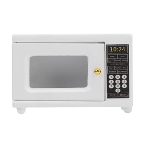 <p>Chambre petite décoration, Mini Four à micro-ondes, simulez la beauté durable du jouet