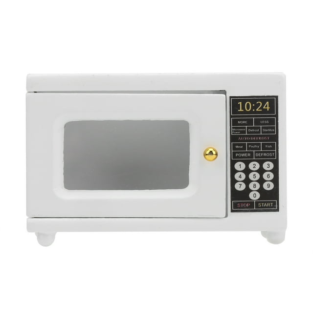 <p>Room Small Decoration, Mini Microwave Oven, Verisimilar Simulate Durable Beautiful For Toy</p>