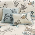 thumbnail image 4 of 7 Piece Printed Cotton Twill Comforter Set Khaki Cal King, 4 of 13