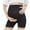 Black, variant on FRSASU Women Plus Size ,Women'S High-Waist Belly Lift Pregnant Women Adjustable Lace Maternity Shorts