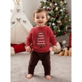 thumbnail image 4 of BemeyourBBs Toddler Baby Christmas Sweater Christmas Tree Embroidered Knitted Tops, 4 of 6