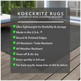 thumbnail image 2 of Koeckritz Rugs Economical 12'x20' Black Ice Area Rug, Soft & Durable for Indoors/Outdoors, 2 of 5