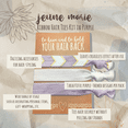 thumbnail image 2 of Jeune Marie Ribbon Hair Ties Kit, No Crease Elastic Ribbon, Purple, 12 Pack, 2 of 7