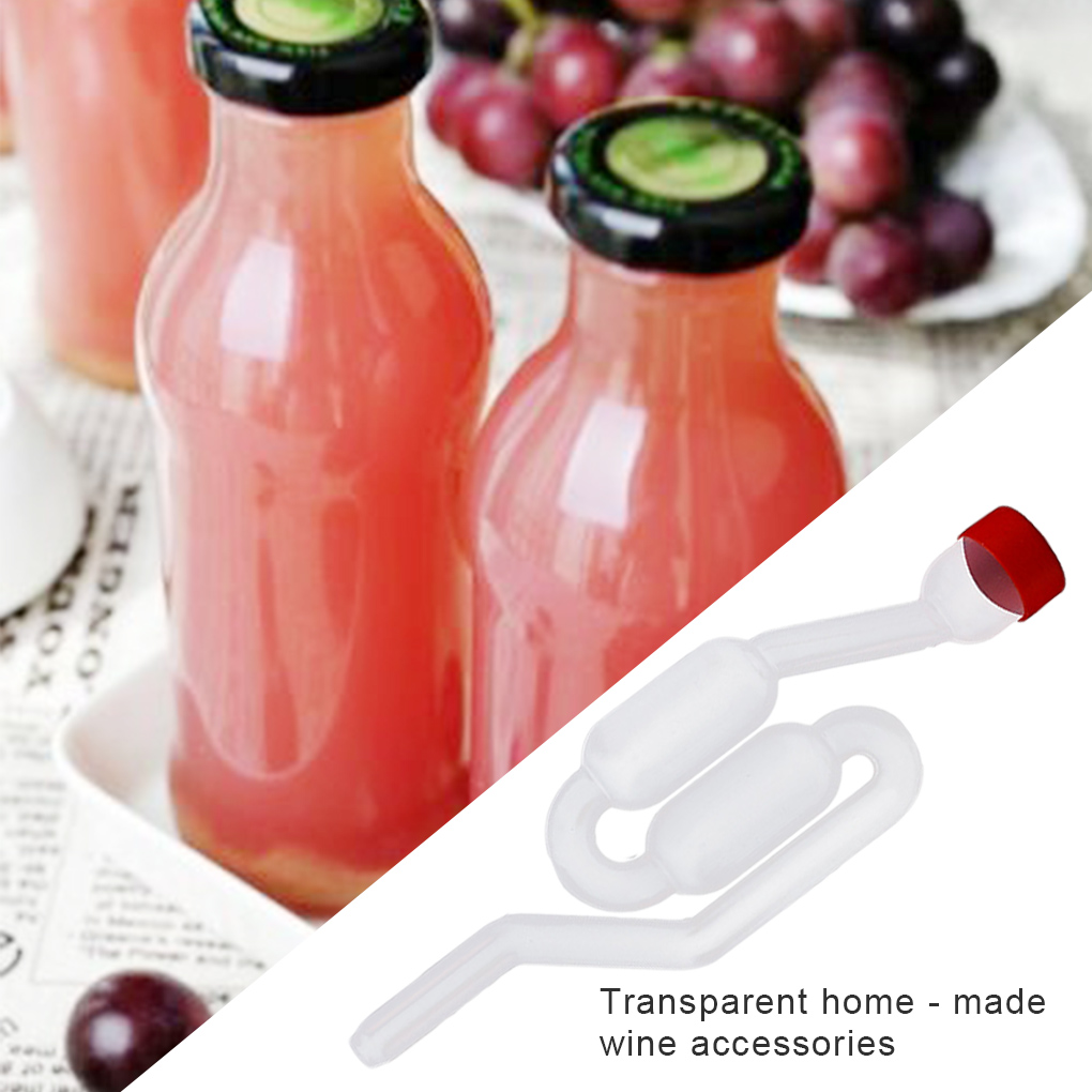 JOYFEEL Homebrew Wine Fermentation Airlock Valve Plastic OneWay
