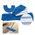thumbnail image 5 of Blue Floor Mop with Microfiber Material for Multiple Floor Types, Featuring Lock Edge Design, High Water Absorption and Quick Drying, 5 of 9
