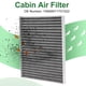thumbnail image 2 of Filtros de Aire de Cabina Unique Bargains No.1566997 para Ford B-MAX (JK) 1.0 EcoBoost 2012 para Ford Fiesta VI (CB1, CCN) 1.6 Flex 2013-2015 Tela Carbón Activado 1 Pc, 2 of 6