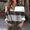 Black A1, variant on YHAJDS Blouse for Women Striped Button Roll Collar Long Sleeve Loose Casual Spring Summer Top