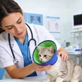 thumbnail image 7 of Soft Mesh Pet Recovery Collar Adjustable Post-Surgery E-Collar for Dogs Cats Breathable Anti-Lick Wound Healing Protective Cone XL, 7 of 7