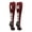 #16, variant on Player Id Number Socks Over the Calf Maroon White (#44, Large)