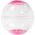 thumbnail image 1 of MasteelfCA Transparent Pet Hamster Exercise Ball Mini Trot Plastic Toys (Pink), 1 of 8