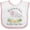 White and Pink, variant on Inktastic All of God's Grace in One Tiny Face Boys or Girls Baby Bib