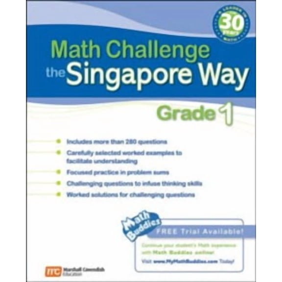 Math Challenge The Singapore Way Grade 1