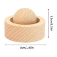 thumbnail image 5 of Tibvox Handcrafted Wooden Sphere Essential Oil Diffuser Natural Aromatherapies Decors For Indoor And Car Use Long Lasted Scent, 5 of 17