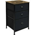 thumbnail image 2 of Sorbus Table de Chevet avec 3 Tiroirs Meuble de Chevet Classique & Table d'Appoint pour Chambre, 2 of 9