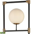 thumbnail image 3 of Elk Home 14-Inch Wide Career Ladder Floor Lamp Modern-Matte Black, 3 of 4