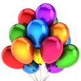 thumbnail image 3 of Globo de látex brillante perlado negro, rosa y verde de 10/12 pulgadas para decoración de bodas, cumpleaños, fiestas de baño para bebés, juguetes para niños, 3 of 5
