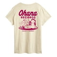 thumbnail image 2 of Lilo & Stitch - Ohana Records - Women's Short Sleeve Graphic T-Shirt, 2 of 4