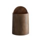 thumbnail image 1 of Wood Grain Bathroom Garbage Can with Swing Top Lid Large Capacity Rotating, 1 of 5