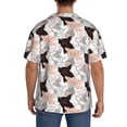 thumbnail image 3 of Kdxio Men's Hawaiian Shirt for Men Short Sleeve Shirt Pigs Summer Casual Holiday Beach Button Down T-Shirts, 3 of 5