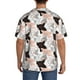 thumbnail image 3 of Fotbe Pigs Camisa Estampada de Manga Corta para Hombre, Casual de Verano, Estilo Playero, Sin Arrugas-Large, 3 of 5