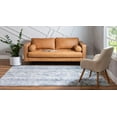 thumbnail image 5 of Rugs.com Oregon Collection Rug – 4' x 6' Blue Low-Pile Rug Perfect For Living Rooms, Large Dining Rooms, Open Floorplans, 5 of 8