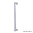 thumbnail image 2 of Allied Brass 18-in Refrigerator Pull with Twisted Accents, Polished Chrome, 2 of 5