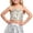 Silver, variant on MuXiKeJi Clothes Girls Sparkling Carnival Adjustable Elastic Band Sequin Crop Top for Kids and