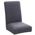 thumbnail image 3 of Funda elástica para silla, paño grueso y suave, protector de asiento lavable, funda extraíble elástica para el comedor del hotel en casa AweSitey HA8133-06B, 3 of 6