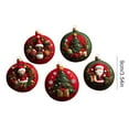 thumbnail image 6 of Shoreew DIY Christmas Felt Patch Kit Holiday Craft Set with Pre-Cut Felts Sheet Handmade Fabric Sewing Crafting Supplies for Tree Home Decor, 6 of 7