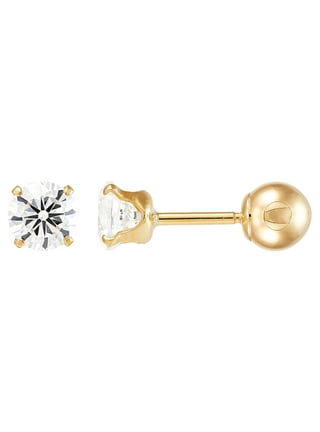 Real gold 2024 earrings walmart