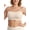 Milky White, variant on SHARICCA Womens Strapless Bandeau Bra Push Up Convertible Wireless Bras