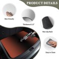 thumbnail image 3 of Universal Car Trunk Mat 29"x39", Red Black Ombre Waterproof Cargo Liner, Non-Slip Durability Cargo Mat, Modern Gradient Abstract Art All Weather Rear Trunk Protector for Car SUV, 3 of 9