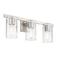 thumbnail image 2 of 18033-91 Livex Lighting Clarion - 3 Light Bath Vanity In Contemporary Style-8.75 Inches Tall and 22.5 Inches Wide-Brushed Nickel Finish, 2 of 12