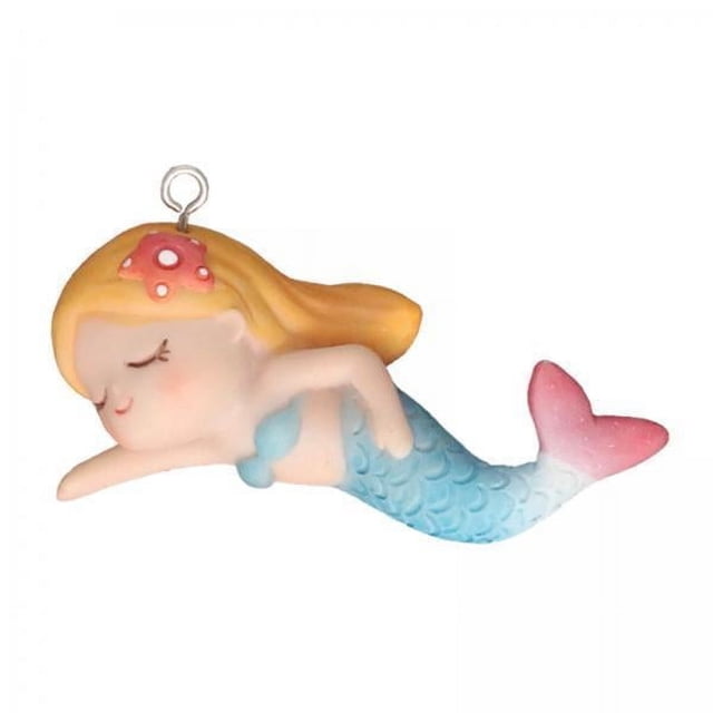 Acuario sirena,Acuario lindo sirenita ornamento Shell,pecera decoración resina pecera hogar,Figuras en miniatura DIY decoración paisajismo,Arrecife de coral artificial estatua oficina