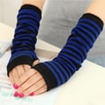 thumbnail image 4 of Manches de Bras Sans Doigts Mode Doux Tricoté Bras Gants Bras Couvre pour les Femmes, 4 of 10