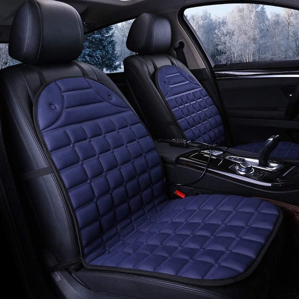 Coussin Chauffant Pour Siège Auto – 12V, 2 Niveaux De Chaleur – Pour Voiture, Camping-car, Remorque – Installation Facile