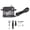 Black 180 Degree, variant on FLASH HOBBY RC Gear Servo 60KG Coreless Motor Super Torque Programmable Waterproof RC Steering Gear for RC Cars, 180 Degree, Black