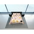 thumbnail image 4 of Rosas Rosas Beige Juego de Funda Nórdica Colorido Colcha, Floral Dormitorio Ropa de Cama, 4 of 4