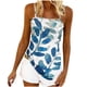 thumbnail image 3 of Camisetas Casuales de Mujer con Suspensión de Estilo Bohemio Y Doblado Irregular, sin Mangas para Uso Diario Y Playa, 3 of 6