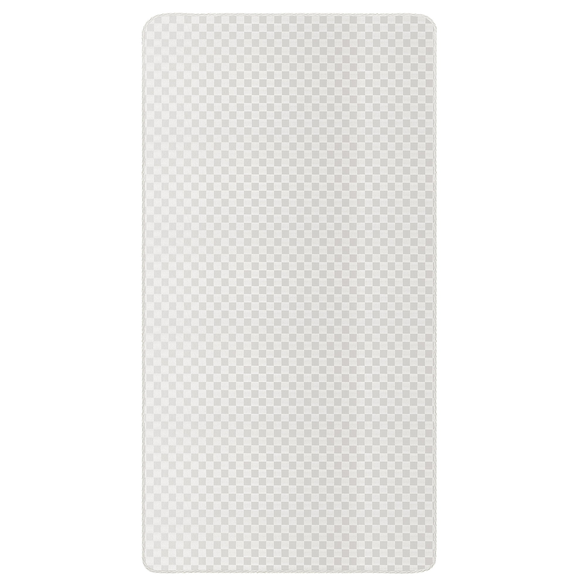 dream on me breathable orthopedic firm foam crib mattress in white