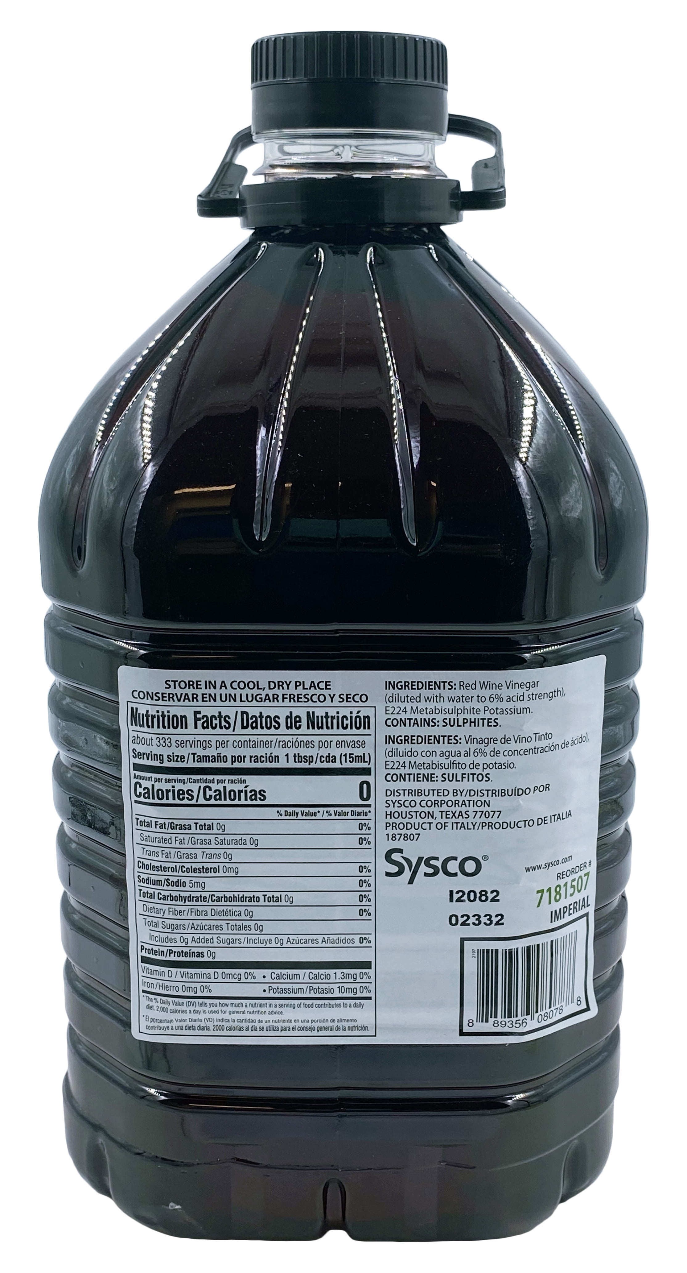Arrezzio Red Wine Vinegar | Imported from Italy | 5 Liter